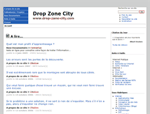 Tablet Screenshot of drop-zone-city.com